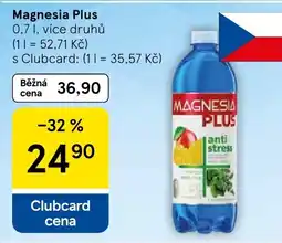Tesco Magnesia Plus nabídka