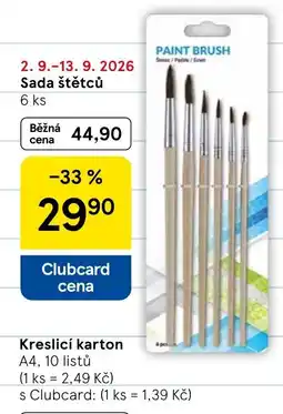 Tesco Paint Brush nabídka