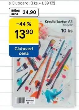 Tesco Kreslici karton A4 nabídka
