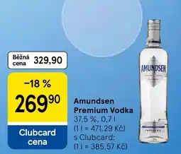 Tesco Amundsen Premium Vodka nabídka
