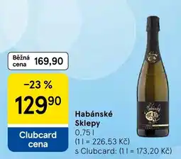 Tesco Habánské Sklepy nabídka