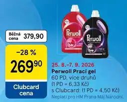 Tesco Perwoll prací gel nabídka