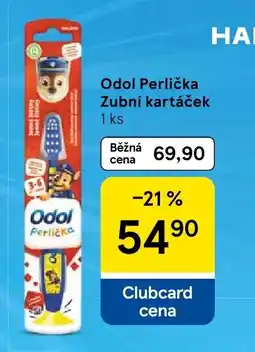 Tesco Odol Perlička Zubní kartáček nabídka