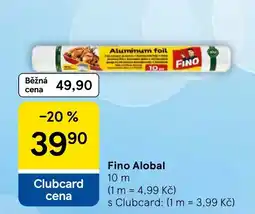 Tesco Fino Alobal nabídka