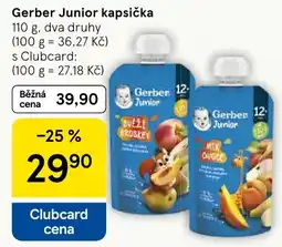 Tesco Gerber Junior kapsička nabídka