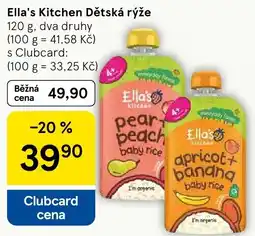 Tesco Ella's Kitchen Dětská rýže nabídka