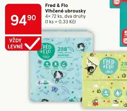 Tesco Fred & Flo Vlhčené ubrousky nabídka