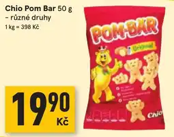 Žabka Chio Pom Bar nabídka