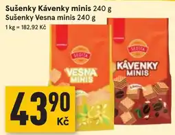 Žabka Sedica sušenky vesna minis nabídka