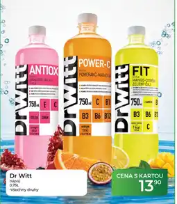 Tamda Foods Dr Witt nápoj nabídka