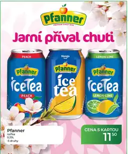 Tamda Foods Pfanner icetea nabídka