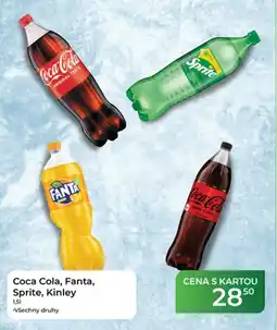Tamda Foods Coca Cola, Fanta, Sprite, Kinley nabídka