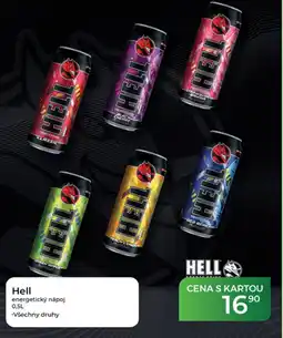 Tamda Foods Hell energetický nápoj nabídka