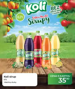 Tamda Foods Koli sirup nabídka