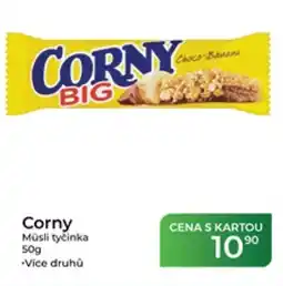 Tamda Foods Corny Müsli tyčinka nabídka
