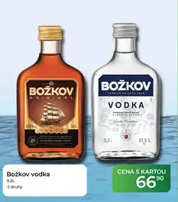 Tamda Foods Božkov vodka nabídka
