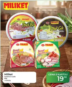Tamda Foods Miliket instantní nudle nabídka