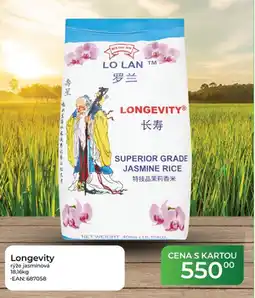 Tamda Foods Longevity rýže jasminová nabídka