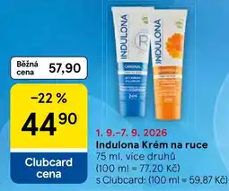 Tesco Indulona Krém na ruce nabídka