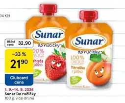 Tesco Sunar Do ručičky nabídka