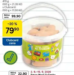 Tesco Emco Mysli Sušenky nabídka