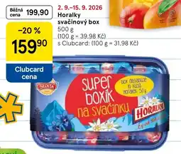 Tesco Horalky sváčinový box nabídka