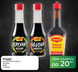 Tamda Foods Maggi tekuté koření, sójová omáčka nabídka