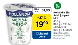 Tesco Hollandia Bio Selský jogurt bílý nabídka