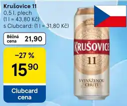 Tesco Krušovice 11 nabídka