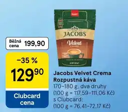 Tesco Jacobs Velvet Crema nabídka