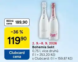 Tesco Bohemia Sekt nabídka