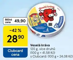 Tesco Veselá kráva nabídka