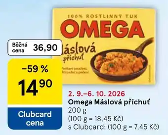 Omega Máslová příchuť