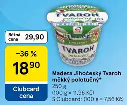Tesco Madeta Jihočeský Tvaroh nabídka