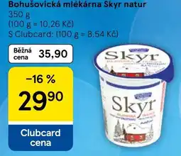 Tesco Skyr natur nabídka