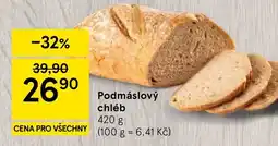 Tesco Podmáslový chléb nabídka