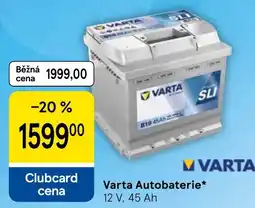 Tesco Varta Autobaterie nabídka