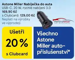 Tesco Astone Miller Nabíječka do auta USB-C nabídka