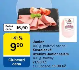 Tesco Junior Uzeniny Junior salám nabídka