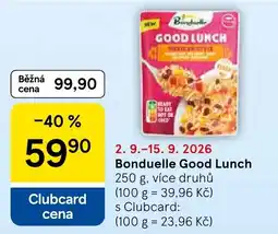 Tesco Bonduelle Good Lunch nabídka