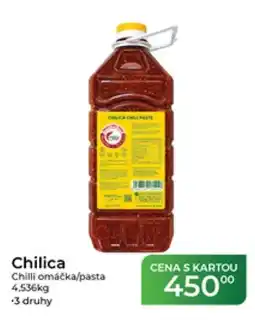 Tamda Foods Chilica Chilli omáčka/pasta nabídka
