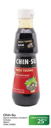Tamda Foods Chin-Su sójová omáčka s houbami shiitake nabídka