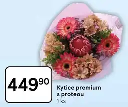 Tesco Kytice premium s proteou nabídka