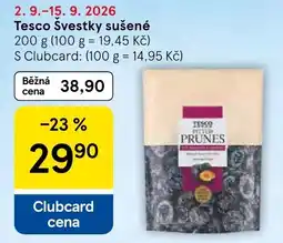 Tesco Tesco švestky sušené nabídka