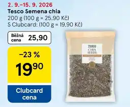 Tesco Tesco semena chia nabídka