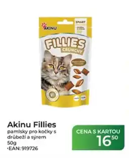 Tamda Foods Akinu Fillies pamlsky pro kočky s drůbeží a sýrem nabídka