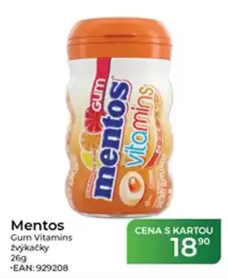 Tamda Foods Mentos Gum Vitamins nabídka
