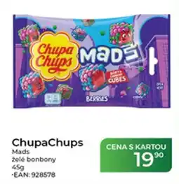 Tamda Foods ChupaChups Mads želé bonbony nabídka
