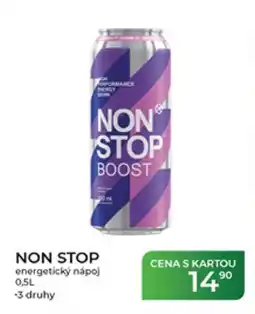 Tamda Foods Non Stop energetický nápoj nabídka