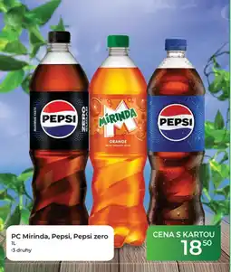 Tamda Foods PC Mirinda, Pepsi, Pepsi zero nabídka